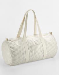 Pruhovaná taška Barrel z organické bavlny